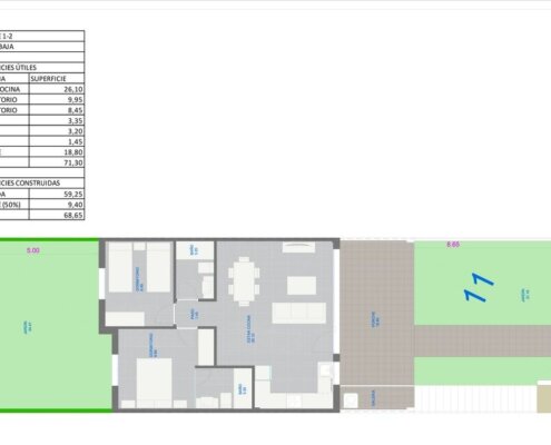 Thiar Village IV – nieuwbouw Pilar de la Horadada-plattegrond-11